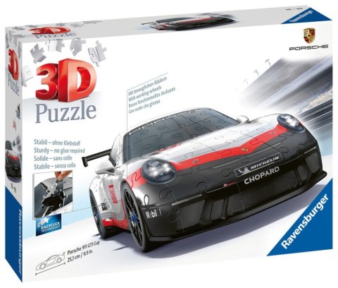 Puzzle 108 elementów 3D Pojazdy Porsche 911 GT3 Cup