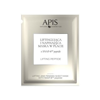 APIS LIFTING PEPTIDE Liftingująco - napinający maska w płacie z SNAP-8 TM peptide 20 g