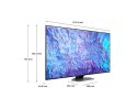 Telewizor 55" Samsung QLED QE55Q80C (4K QHDR DVB-T2/HEVC Smart)