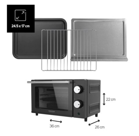 Mini piekarnik Taurus Horizon 10 (10l; 650W)