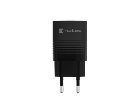 NATEC ŁADOWARKA RIBERA GAN 1X USB-A + 1X USB-C 30W CZARNA NUC-2141