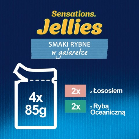 Purina Felix Sensations Sauce z indykiem w sosie o smaku bekonu - mokra karma dla kota - saszetka 85 g