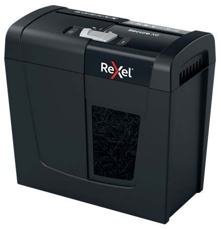 Rexel Niszczarka Secure X6, (P-4), 6 kartek, 10 l kosz