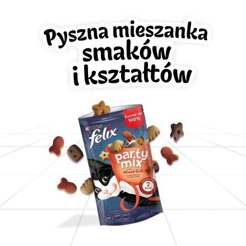 FELIX Party Mix Grill - przysmak dla kota - 60g