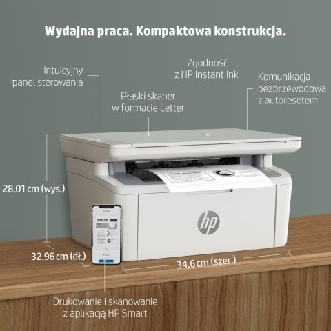 URZĄDZENIE WIELOF. HP LaserJet M140w 7MD72F MFP