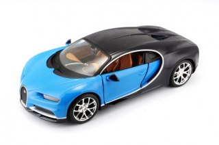 Model kompozytowy do składania Bugatti Chiron niebieski