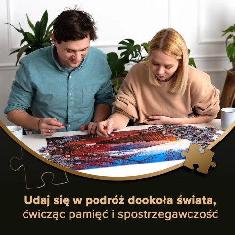 Puzzle 1000 elementów Premium Plus Most Rakotza w Kromlau Niemcy