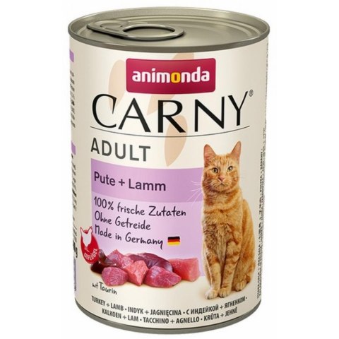 ANIMONDA Cat Carny Adult Indyk z jagnięciną - mokra karma dla kota - 400g