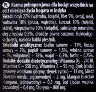 DOLINA NOTECI Premium bogata w kaczkę - mokra karma dla kota - 185g