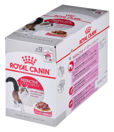 ROYAL CANIN FHN Instinctive - mokra karmaw formie pasztetu dla dorosłych kotów - 12x 85g