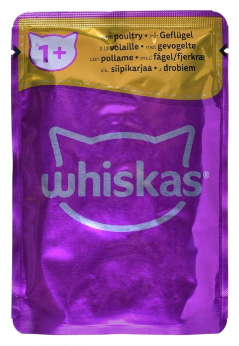 WHISKAS Klasyczne Posiłki w sosie - mokra karma dla kota - 12x85g