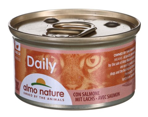 ALMO NATURE Daily Menu Tuńczyk z łososiem - mokra karma dla kota - saszetka 70 g