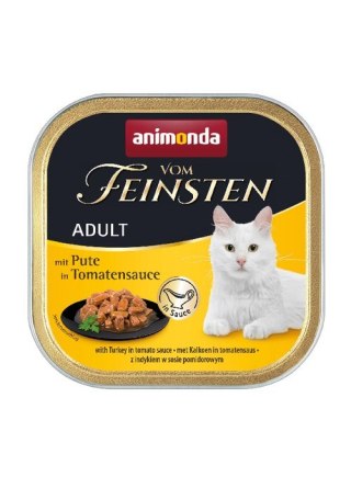 ANIMONDA Vom Feinsten Classic Cat indyk w pomidorowym sosie - mokra karma dla kota - 100g