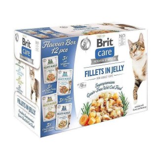 BRIT Care Fillets in Jelly Flavour Box - mokra karma dla kota - 12 x 85g