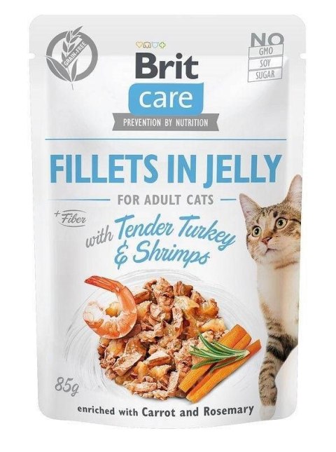 BRIT Care Fillets in Jelly Flavour Box - mokra karma dla kota - 12 x 85g