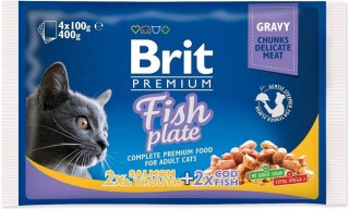 BRIT Premium Cat Fish Plate - mokra karma dla kota - 4x100g