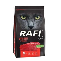 DOLINA NOTECI Rafi Cat z wołowiną- sucha karma dla kota - 7 kg