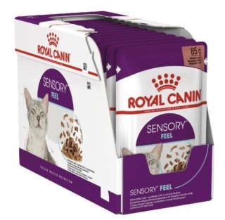 ROYAL CANIN FHN Sensory Feel w sosie - mokra karma dla kota dorosłego - 12x85g