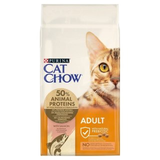 PURINA CAT CHOW Adult Tuna & Salmon - sucha karma dla kota - 15kg