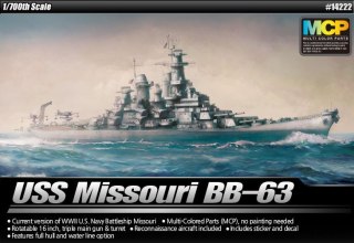 BB-63 USS Missouri 1/700