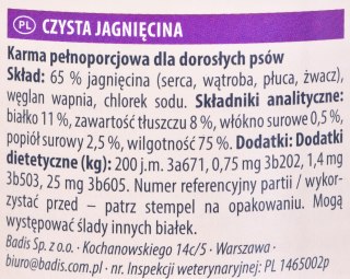 ANIMONDA GranCarno Single Protein jagnięcina - mokra karma dla psa - 400g