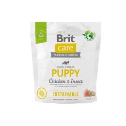 BRIT Care Dog Sustainable Puppy Chicken & Insect - sucha karma dla szczeniąt - 1 kg