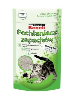 CERTECH Pochłaniacz zapachu Super Benek Zielony Las - 0,45kg