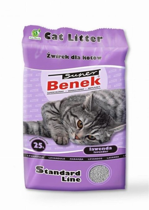 CERTECH Super Benek Corn Cat świeża trawa - żwirek kukurydziany zbrylający - 7l