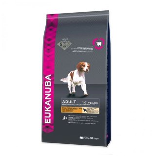 EUKANUBA Adult Small&Medium Breeds rich in lamb & rice - sucha karma dla psa - 12 kg