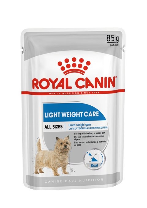 ROYAL CANIN CCN LIGHT WEIGHT CARE LOAF - mokra karma dla psa dorosłego - 12x85g