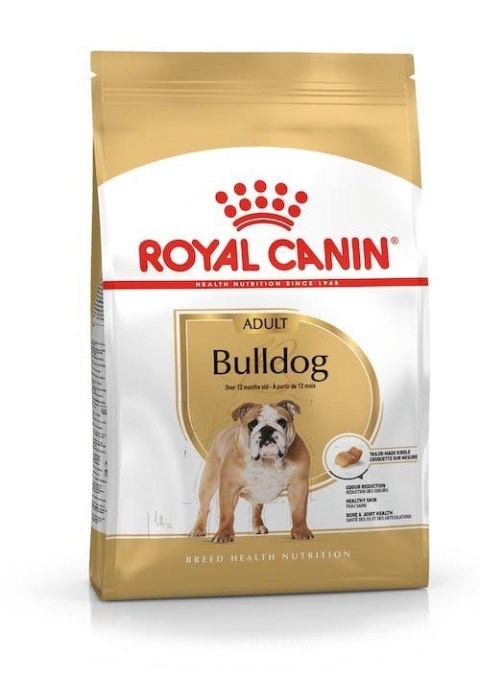 ROYAL CANIN BHN Bulldog Adult - sucha karma dla psa dorosłego rasy bulldog - 12 kg