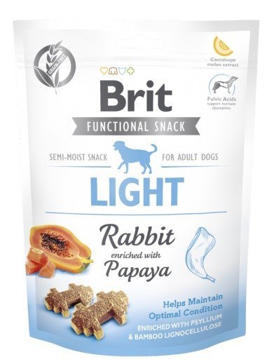 BRIT Functional Snack Light Rabbit - przysmak dla psa - 150g