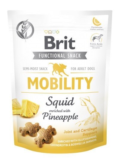 BRIT Functional Snack Mobility Squid - przysmak dla psa - 150g