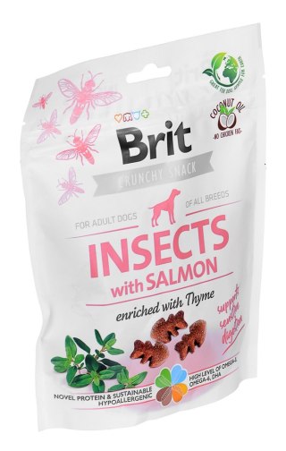 BRIT Care Dog Insect&Salmon Przysmak dla psa - 200 g