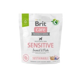 BRIT Care Dog Sustainable Sensitive Insect & Fish - sucha karma dla psa - 1 kg