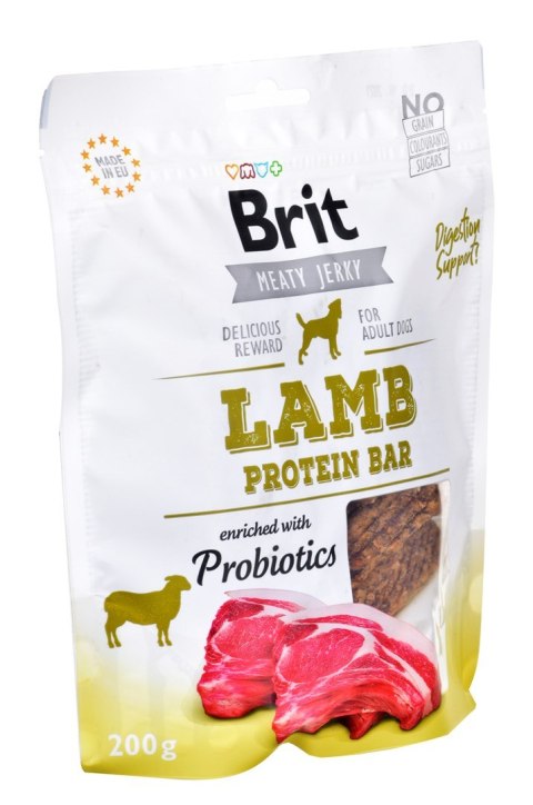 BRIT Jerky Lamb Protein Bar - Jagnięcina - przysmak dla psa - 200 g