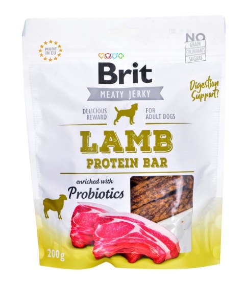 BRIT Jerky Lamb Protein Bar - Jagnięcina - przysmak dla psa - 200 g