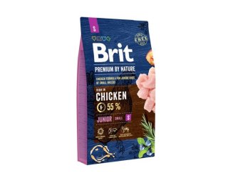 BRIT Premium by nature Junior S - sucha karma dla szczeniąt - 8 kg