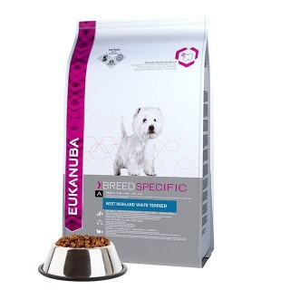 EUKANUBA Adult West Highland White Terrier - sucha karma dla psa - 2,5 kg