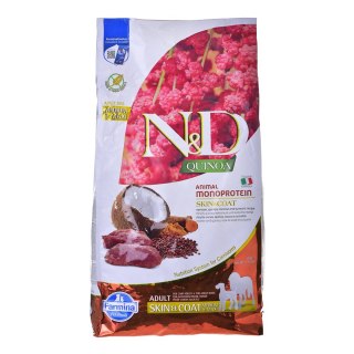 FARMINA N&D Quinoa Dog Skin&Coat Venison&Coconut Adult Medium&Maxi - sucha karma dla psa - 7 kg