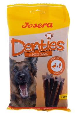 JOSERA Denties Kaczka z marchewką - przysmak dla psa - 180g