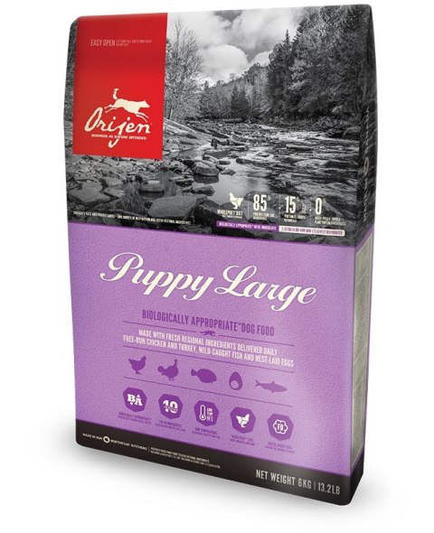 ORIJEN Puppy Large - sucha karma dla szczeniąt dużych ras - 11,4kg