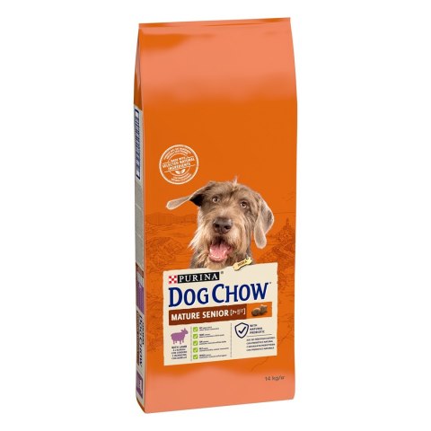 PURINA Dog Chow Mature Senior z jagnięciną - sucha karma dla psa - 14 kg