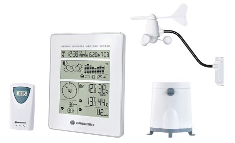 Stacja meteorologiczna Bresser RC, biała