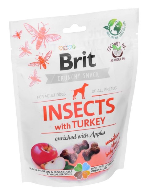 BRIT Care Dog Insect&Turkey - Przysmak dla psa - 200 g