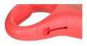 FLEXI Smycz automatyczna NEW CLASSIC L taśma kolor: czerwony - 5m - do 50kg
