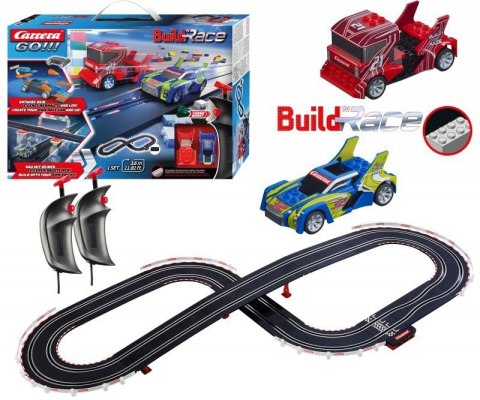 Carrera Go 20062529 Build&#039;n Race - Racing Set 3,6m