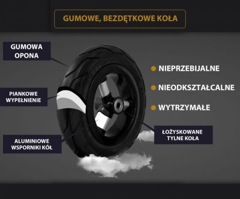 Qplay Rowerek Trójkołowy Rito Rubber Purple