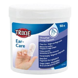 TRIXIE Ear-Care - Chusteczki do uszu - 50 szt.