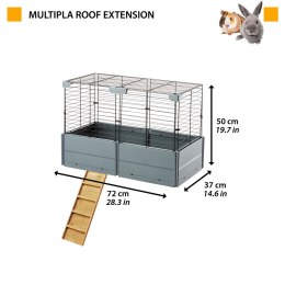 FERPLAST Multipla Roof Extension - piętro do klatki Multipla